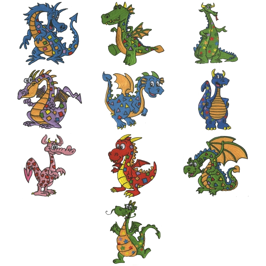 Patchwork Dragons