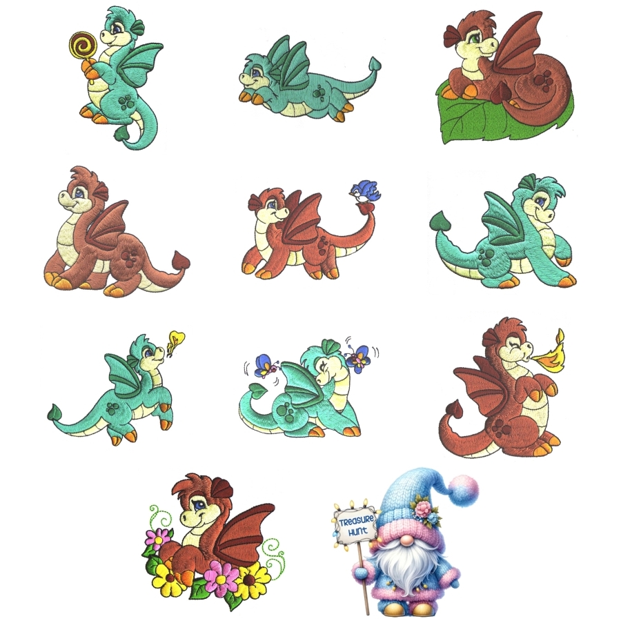 Playful Dragons
