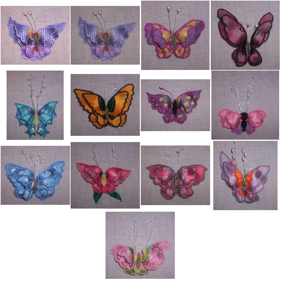 PAMS BUTTERFLIES COLLECTION ONE 