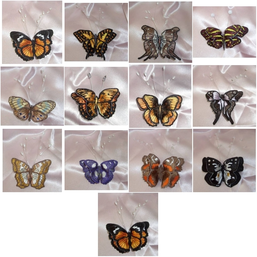 PAMS 3D BUTTERFLIES COLLECTION TWO 