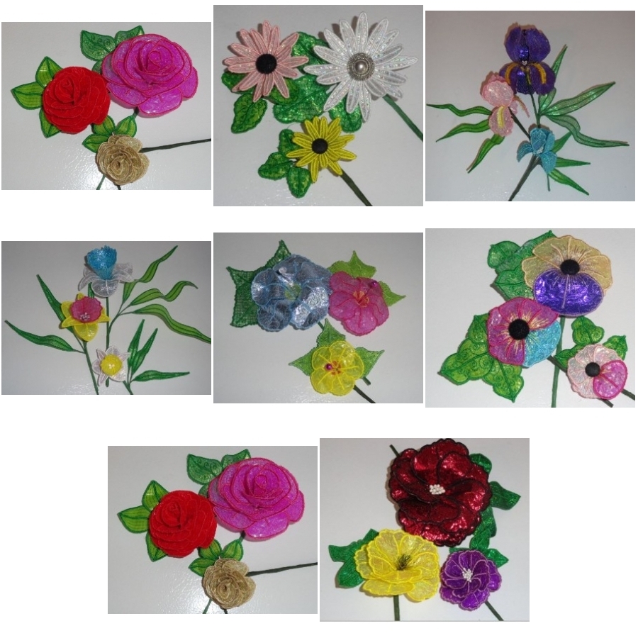 PAMS MYLAR FLOWERS COLLECTION ONE 