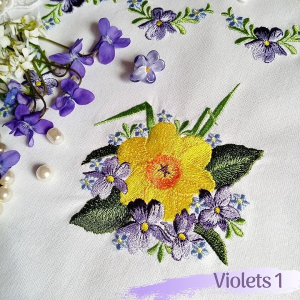 Violets 1-3