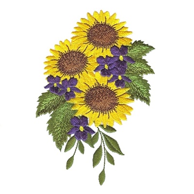 5x7 Sunflowers 1 -6