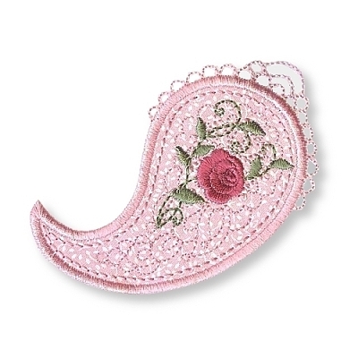 Dusky Rose Applique-4