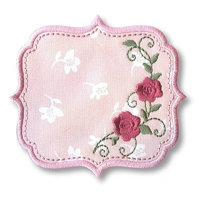 Dusky Rose Applique-7