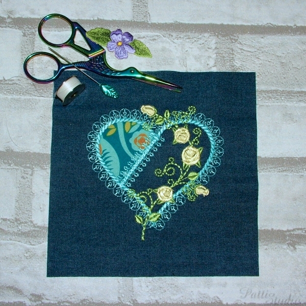 Applique Hearts 1 -5