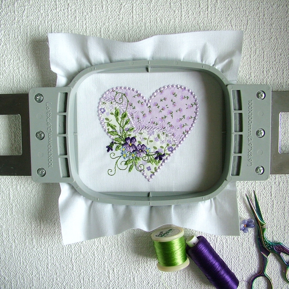 Applique Hearts 1 -7