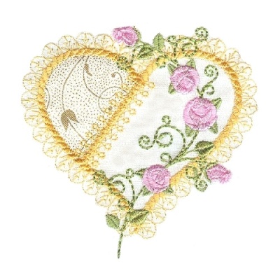 Applique Hearts 1 -10