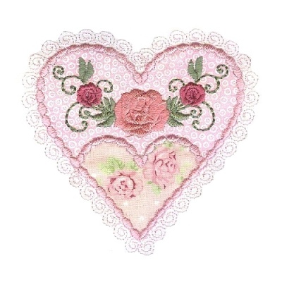 Applique Hearts 1 -12