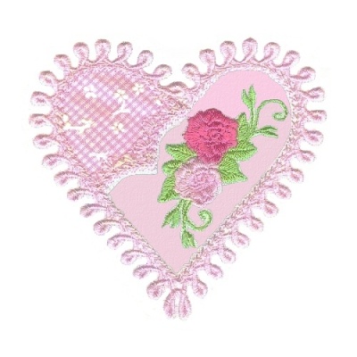 Applique Hearts 1 -13