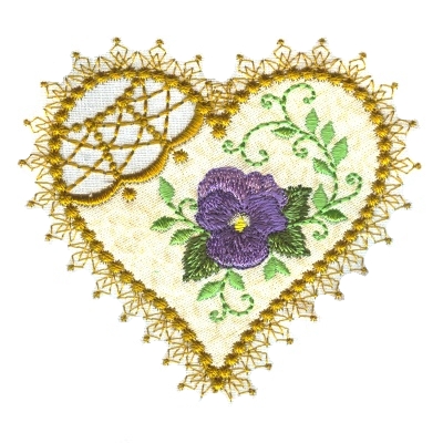 Applique Hearts 1 -15