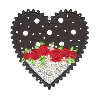 Applique Hearts 1 -16