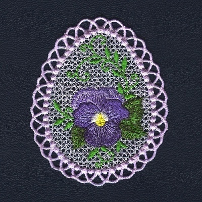 Free-standing lace designs. -4