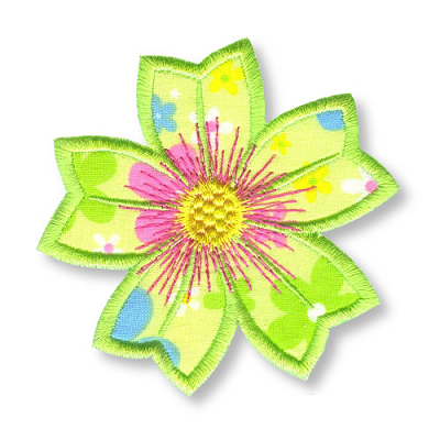 Applique Flowers 1 -16