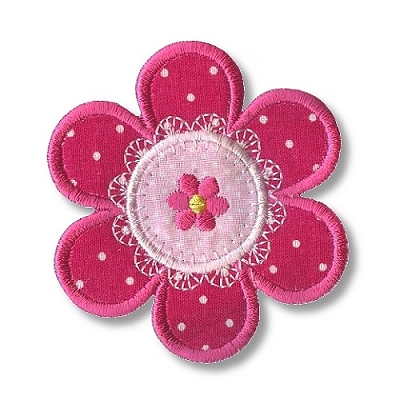 Applique Flowers 2-4