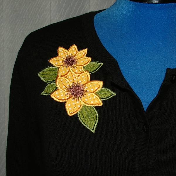 Applique Flowers 2-17