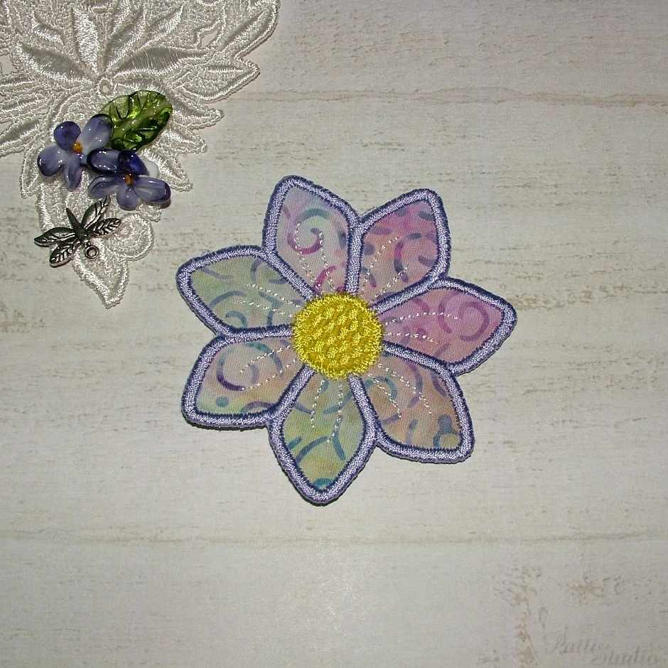 Applique Flowers 2-25