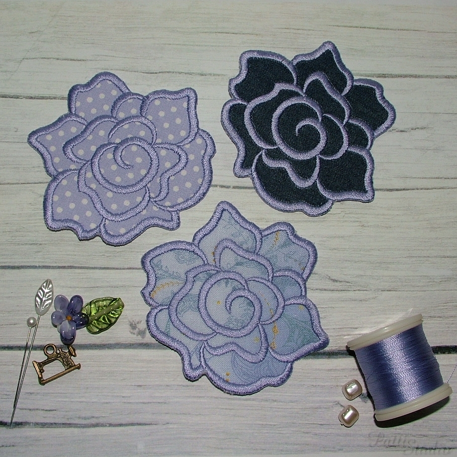 Applique Flowers 2-31