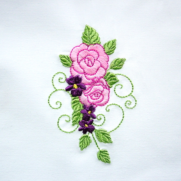 flower floral green greenery rose roses violet