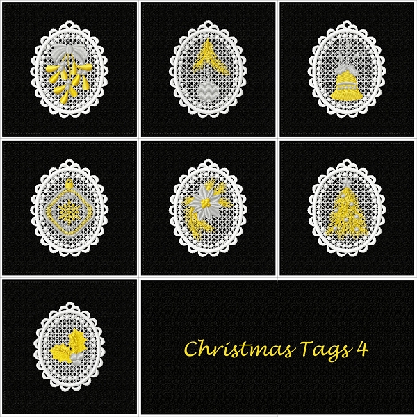 Christmas Tags 4-10