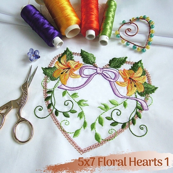 floral heart rose calla lily pansy violet flower bow valentine mothersday