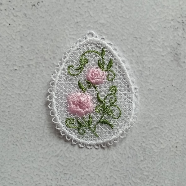 easter fsl free-standing lace flower floral rose panseaster fsl free-standing lace flower floral rose pansy violety violet