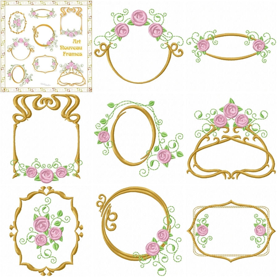 Art Nouveau Frames 
