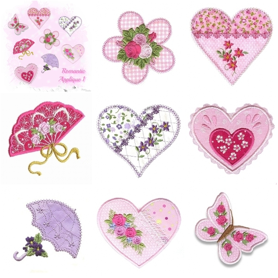 Romantic Applique 1 