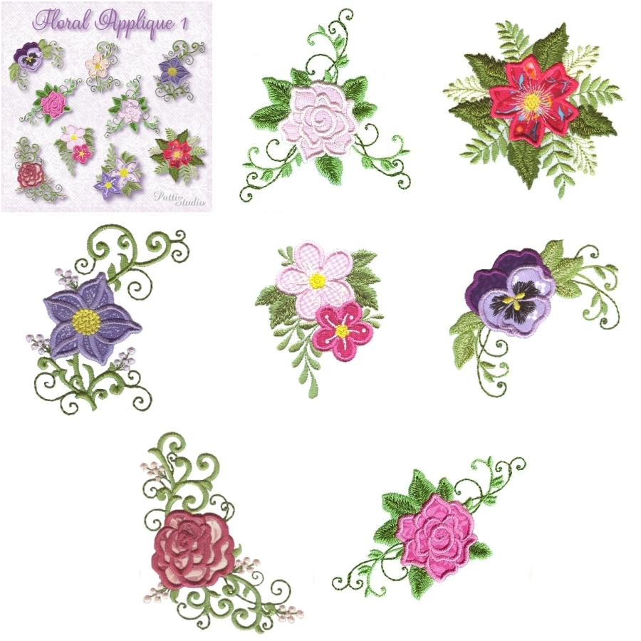 Floral Applique 