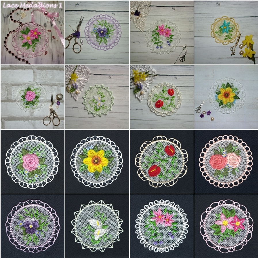 Lace Medallions 1 