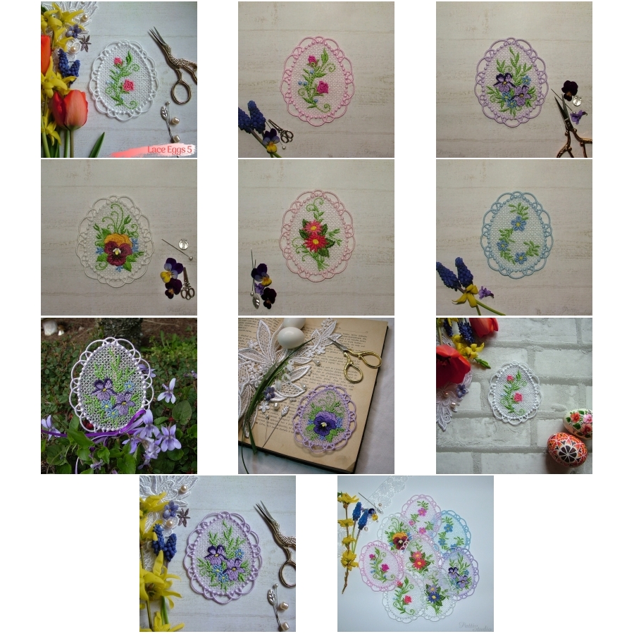 Lace Eggs 5