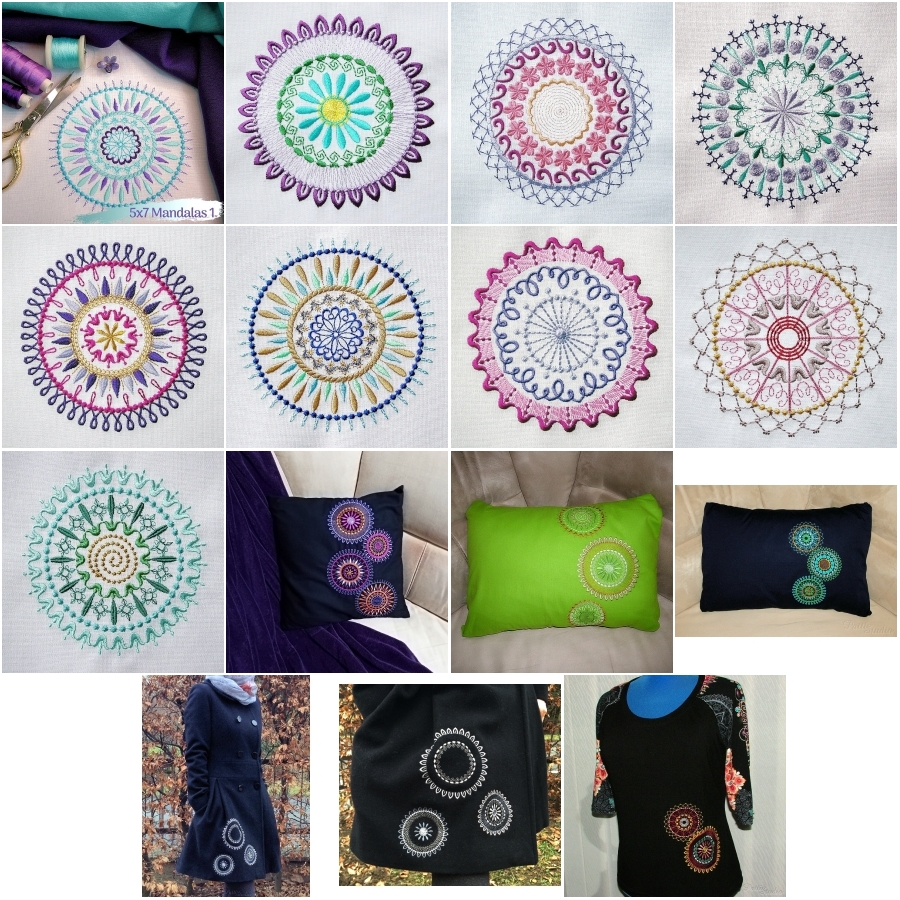 5x7 Mandalas 1