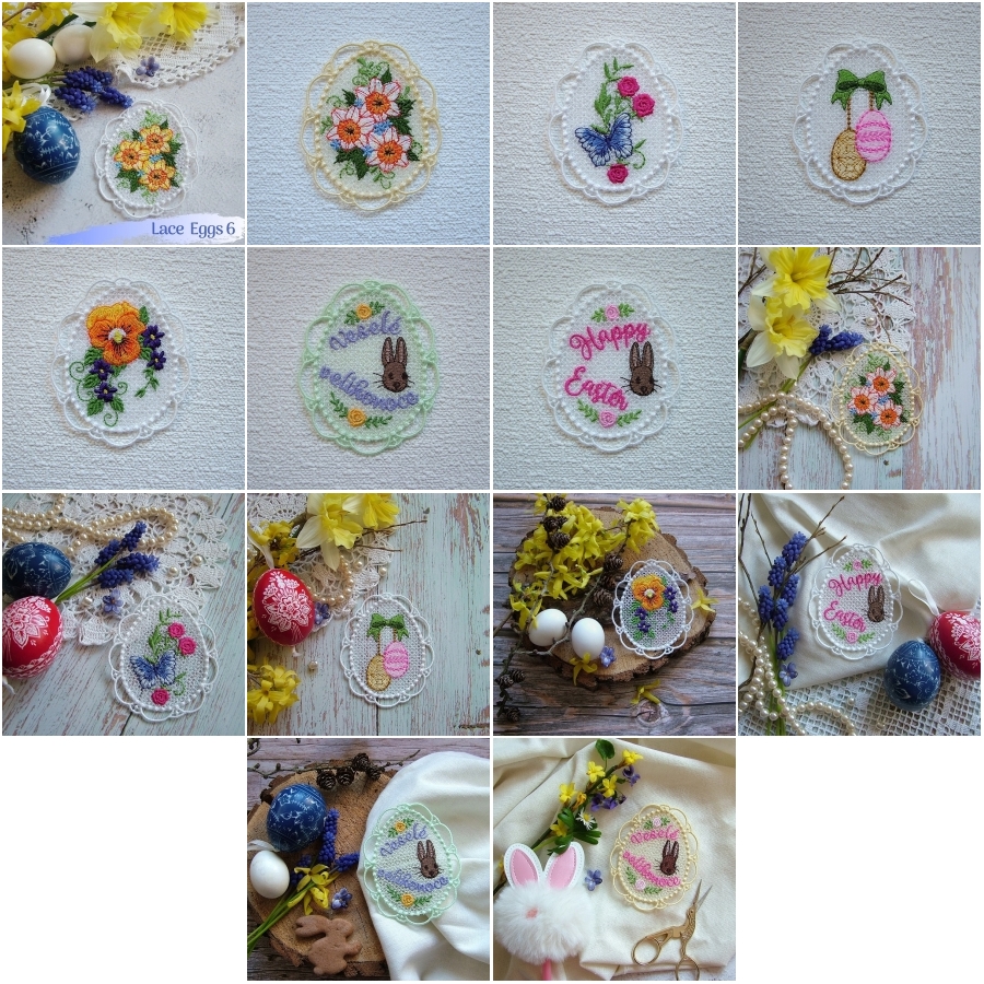 Lace Eggs 6