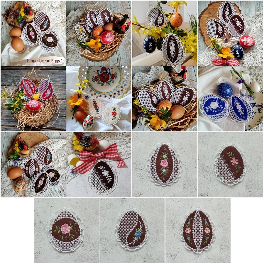 Gingerbread Eggs 1
