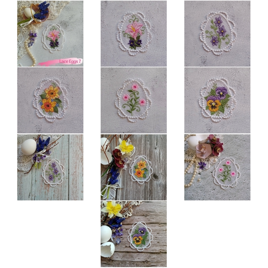 Lace Eggs 7