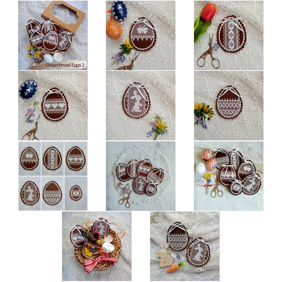 Gingerbread Eggs 2