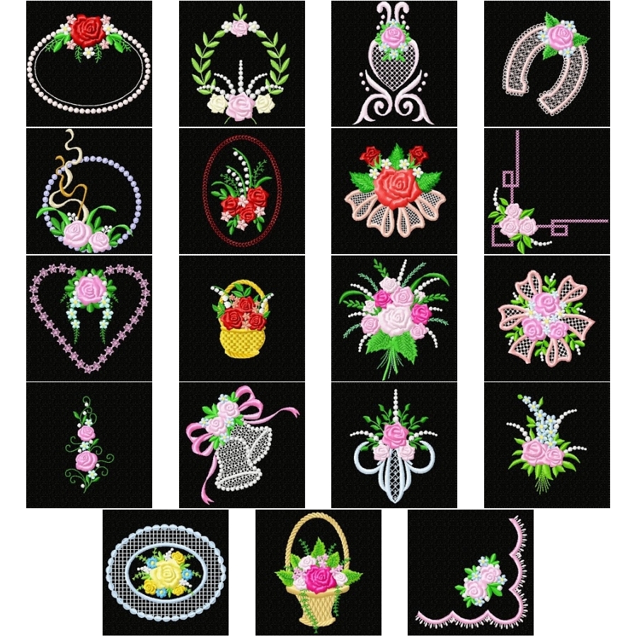 Roses Laces and Beads 2