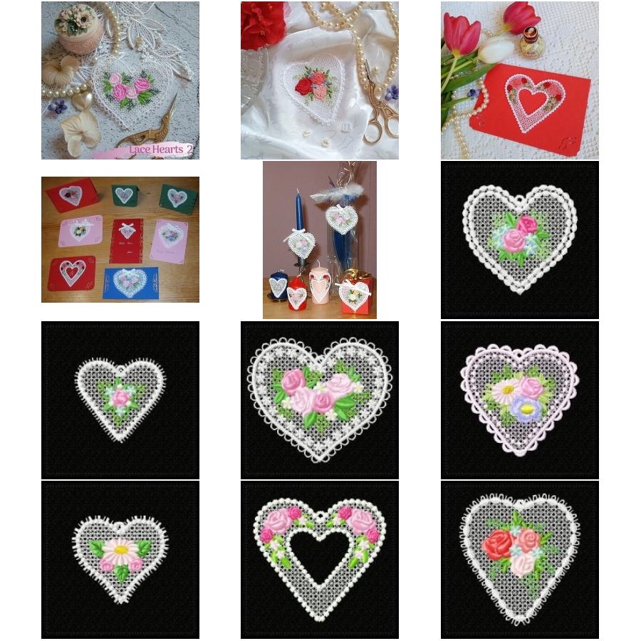 Lace Hearts 2