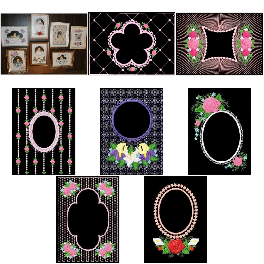 Florals Frames 1
