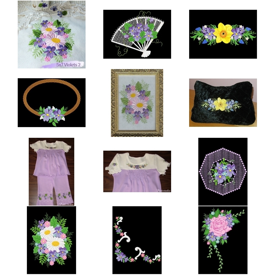 5x7 Violets 2