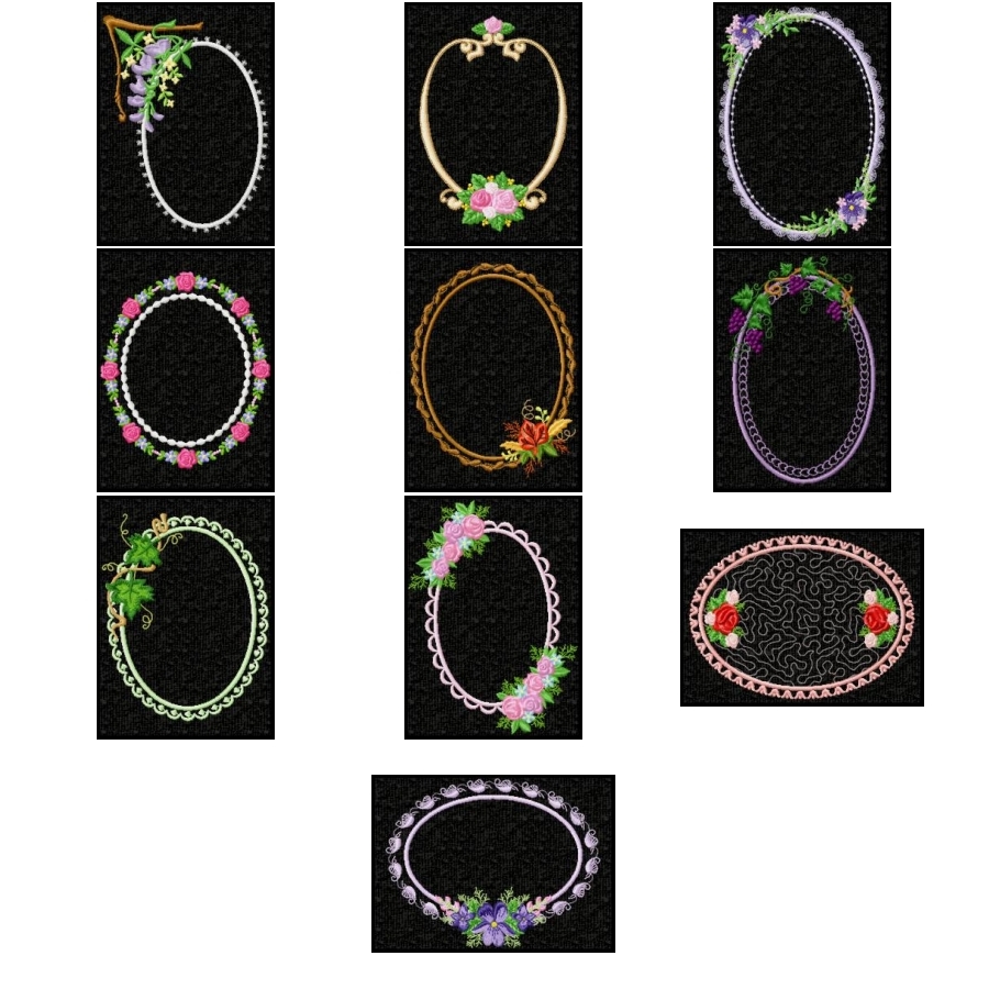 Applique Ovals 2