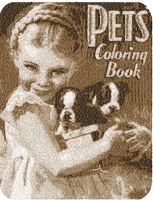 Pets Coloring Book 