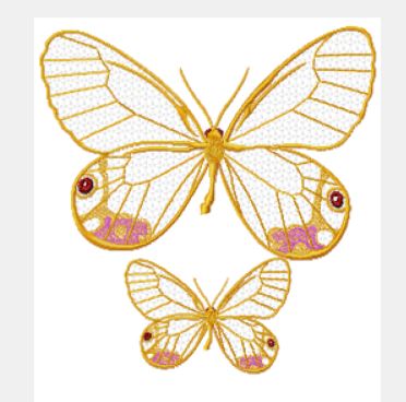 esmeralda butterfly set