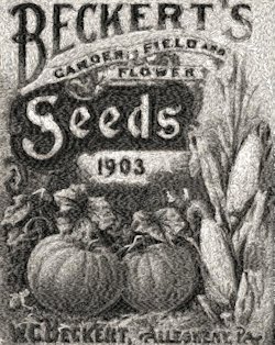 Beckerts Seeds c1903 