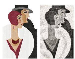 Art Deco Couple 