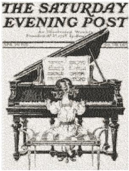 Saturday Evening Post c1911