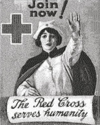 Vintage Red Cross Poster 