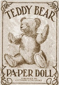 Teddy Bear Paper Doll 