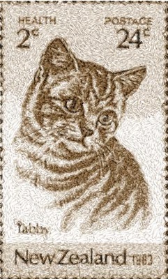 Vintage Stamp 5 