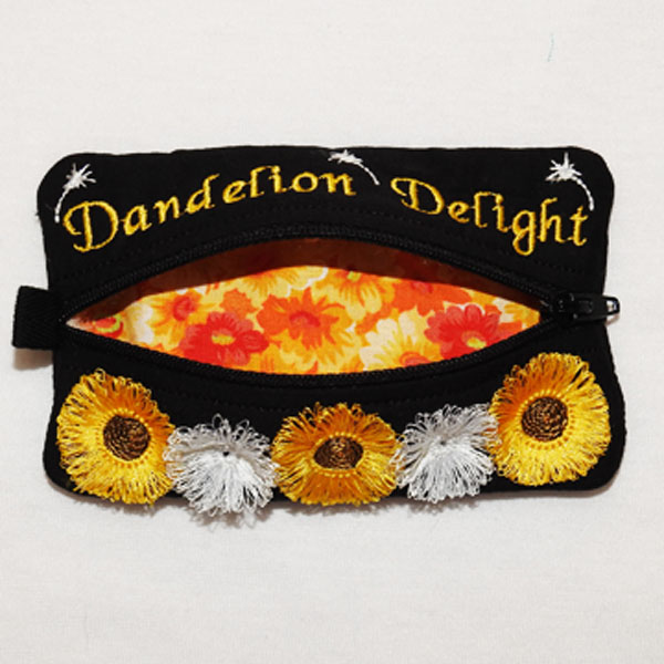 Dandelion Zipper Bag Trio-4